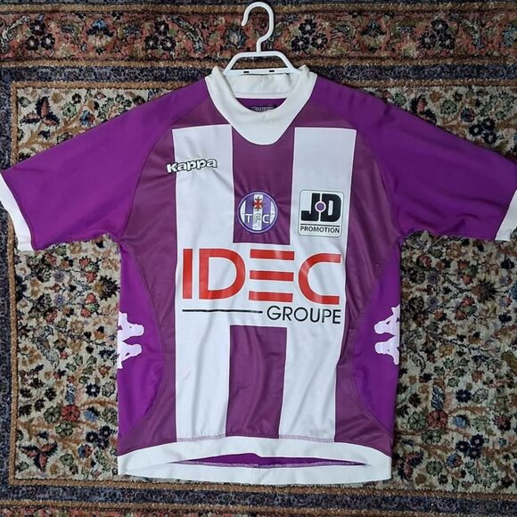 Rare Jersey 2012 Toulouse FC Kit Kappa Ben Yedder Football Soccer Collectors - Picture 1 of 3